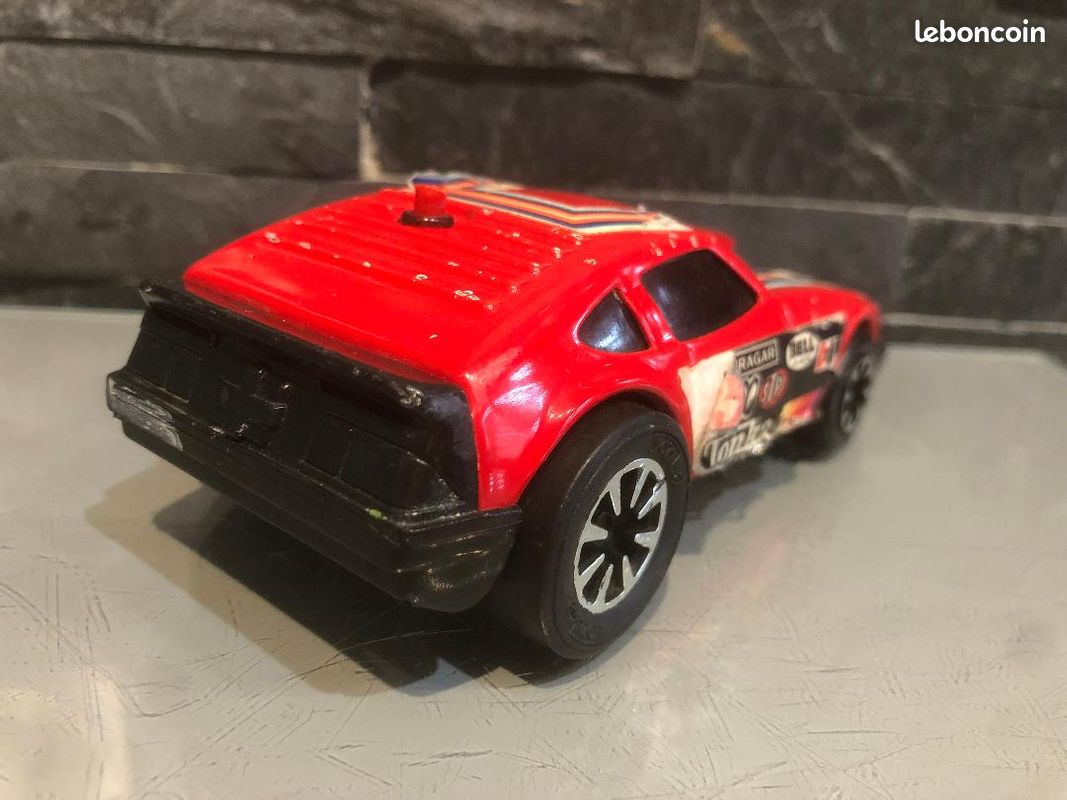 Tonka Mini 5954 Porsche 911 Rouge Friction - 1977 Vintage - 17 Cm Tôle