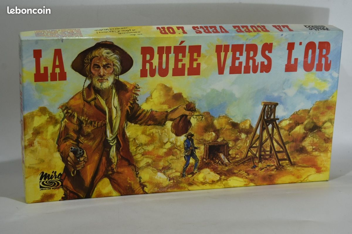 Jeu de société La Ruée vers l'Or, moisi, pour pièces (image 1)