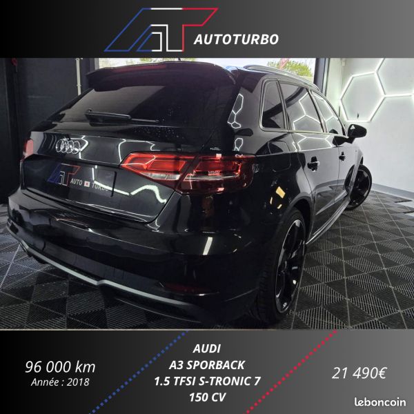 Audi A3 SPORTBACK 1.5 TFSI 150CH S TRONIC 7 (image 5)