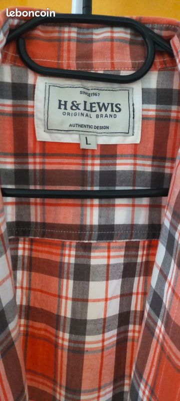Chemise à carreaux H& Lewis (image 5)