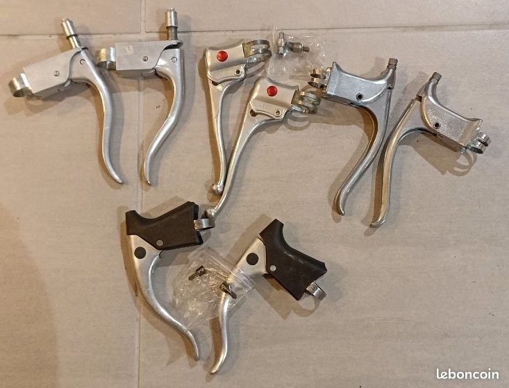 Tektro Paire de Leviers de Freins Tektro CL520, Tirée de Route - Gros Vélo