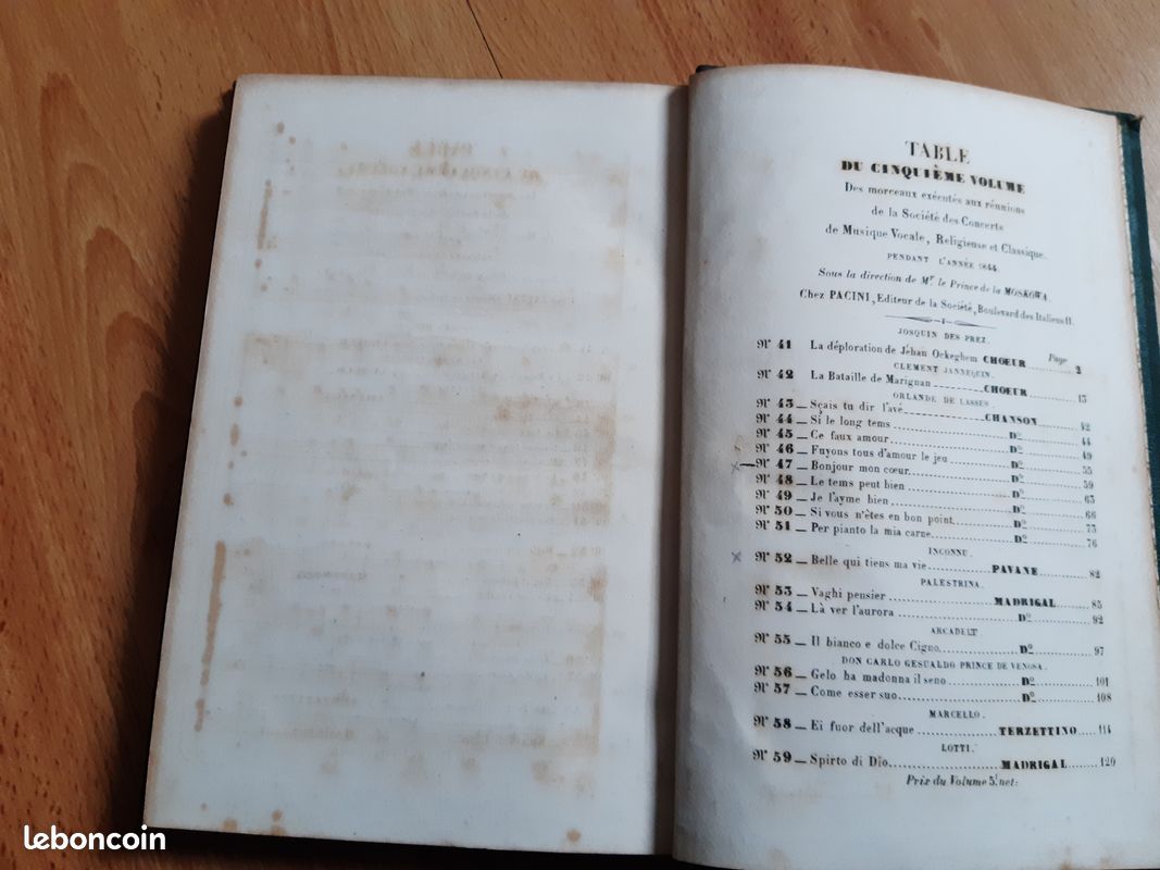 Recueil des morceaux de musique ancienne vol.5 (image 3)