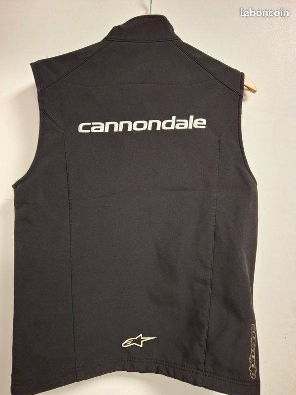 Veste Cycliste Cannondale Homme/femme Taille M - Manches Amovibles, Coupe-vent Imperméable
