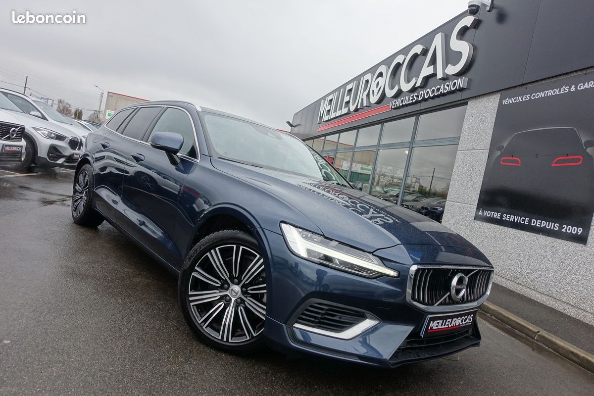 V60 T6 AWD 340ch Geartronic Inscription Hybride Rechargeable Cuir sport chauffant/Gps Europe/Caméra/Carplay/Full LED/Accès confort/ 1*Main/Garantie 12 mois (image 14)