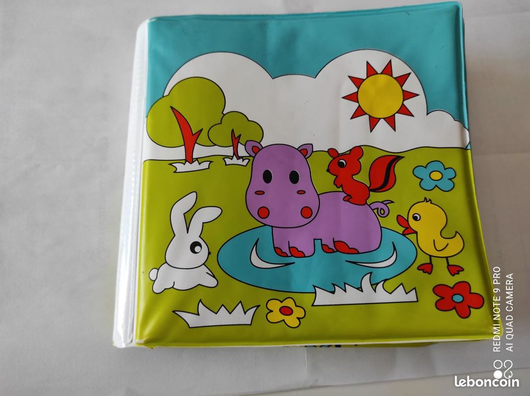 Livre de bain bébé animaux mixte caro07380 (image 1)