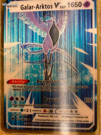 arktos pokemon card Cardicuno Galar-Arktos Galar-Zapdos & Galar-Lavados 063/082/093/203 Pokémon Trading Toys Carte Pokemon rare- Galar-Arktos -