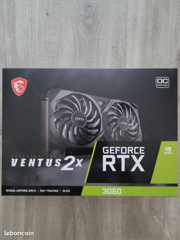 Carte graphique Geforce RTX 3060 (image 1)