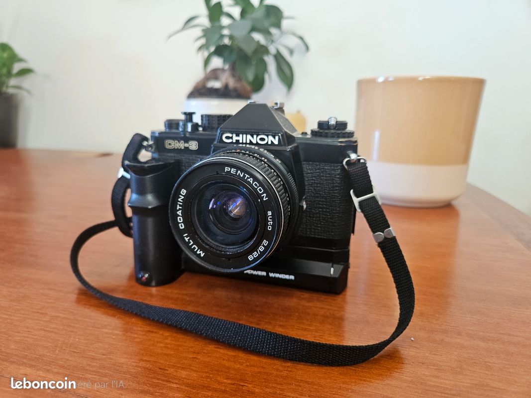 Appareil Photo Argentique Chinon GS-7 - Format 35mm - Pour Pièces Détachées / Ne Fonctionne Pas
