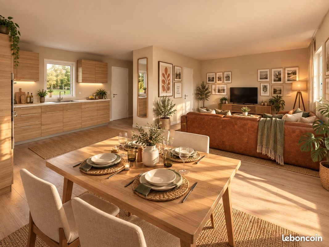 Projet de construction d'une maison 67 m² avec terrain à SAINT-GUINOUX (35) (image 4)