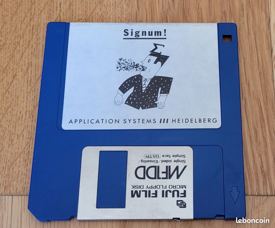 Logiciel Signum - 1 Disquette - Atari ST (image 1)
