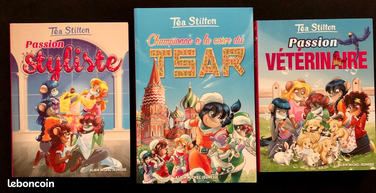 3 livres Téa Stilton (image 1)