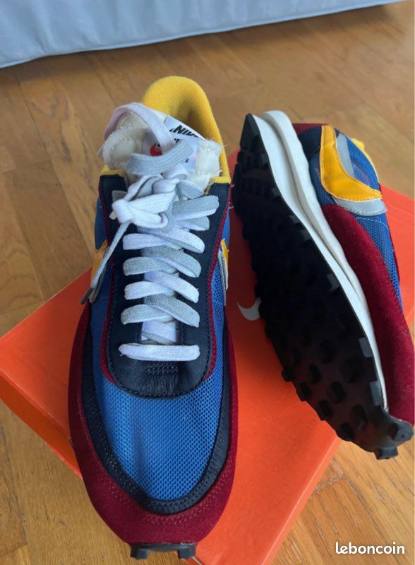 Nike sacai waffle varsitu blue LD Chaussures