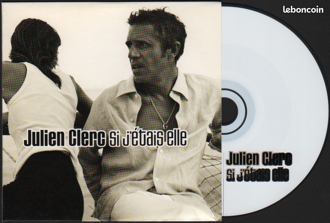 Julien Clerc – Si J'étais Elle - CD single monotitre, Virgin SA 6261, 2000 (image 1)