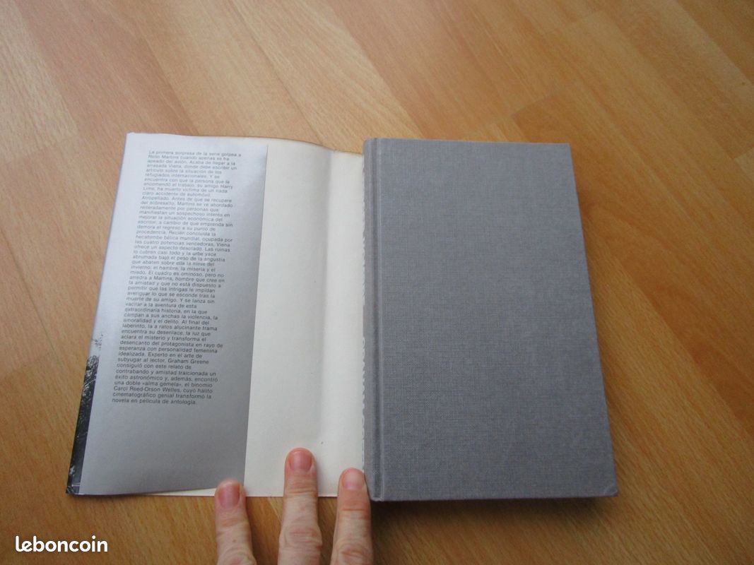 2874-Livre/Roman Policier/Suspens en Espagnol "El Tercer Hombre", G. Greene, Mundo Actual de Edicion (image 5)