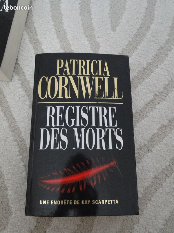 Livre " Registre des morts " de Patricia Cornwell (image 1)