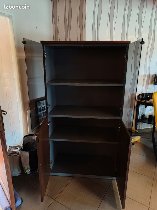 Armoire de bureau vitrée (image 8)