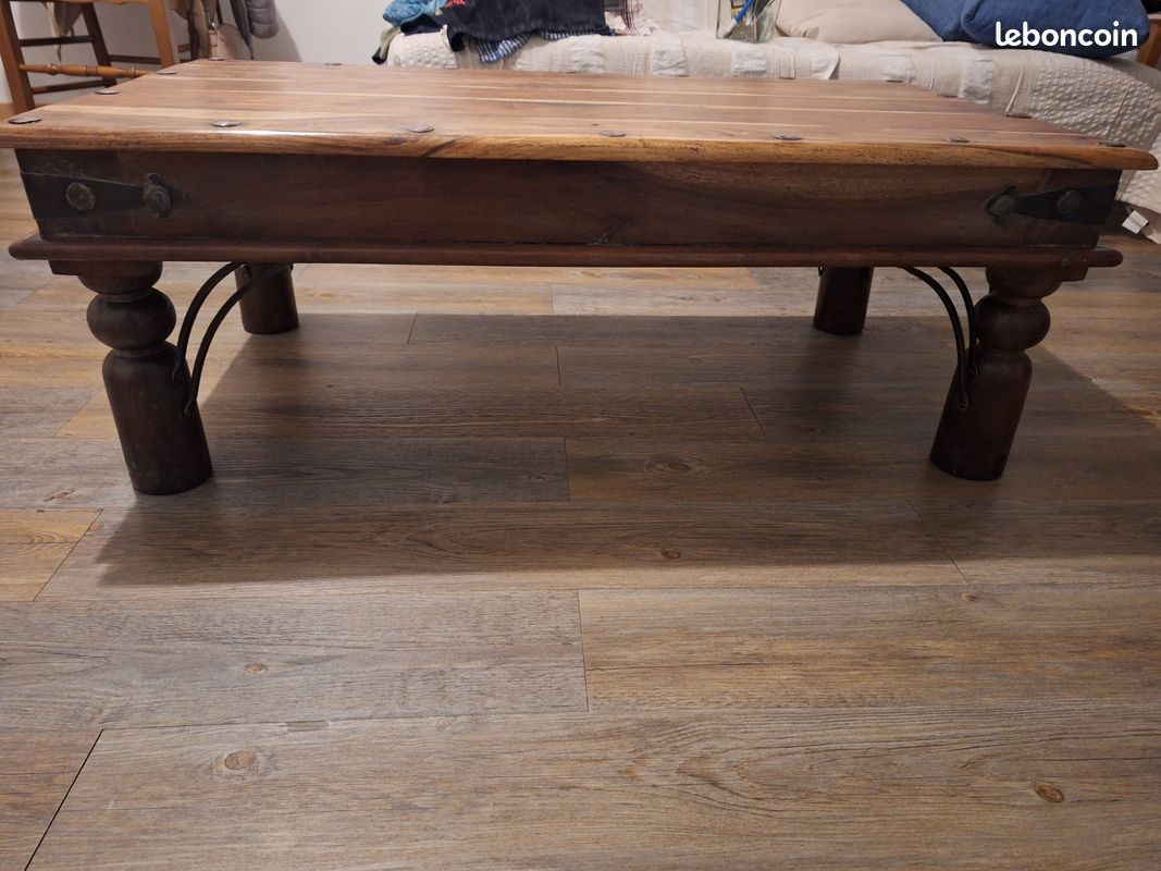 Table basse en bois massif (image 6)