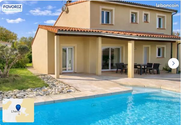 Maison 7 pièces 154 m² · à Lherm · 154 m² · 429 000 €