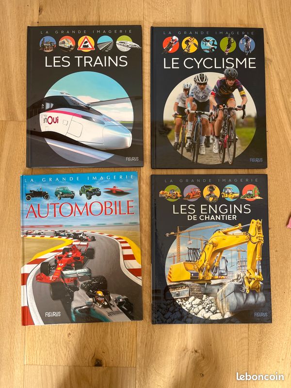 Lot 4 livres la grande imaginerie (image 1)
