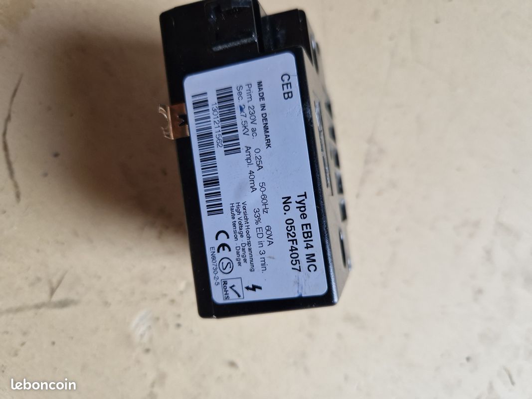 Transformateur fioul Danfoss EBI4 (image 2)