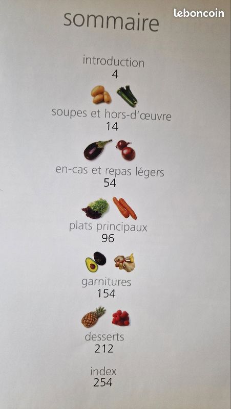 Livre de recettes Plats végétariens les indispensables (image 3)