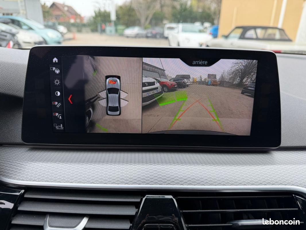 BMW Série 5 G30 520D xDrive 190 ch BVA 8 M Sport Harman Kardon / Toit ouvrant Caméra 360° (image 19)