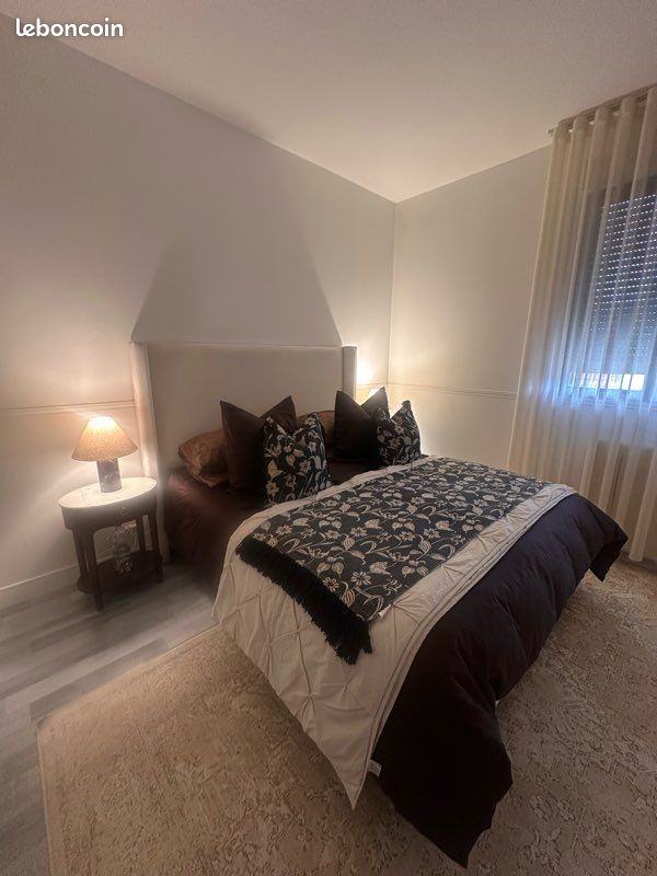 Lit coffre beige (image 2)