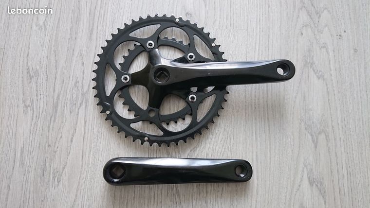 Pédalier Double Plateau Pour Vélo Ancien – Occasion – Pièce Vélo Rétro
