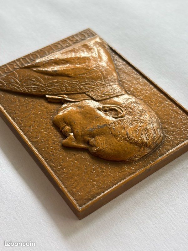 Ancienne Broche Médaille - Bijou Vintage De Collection, Occasion