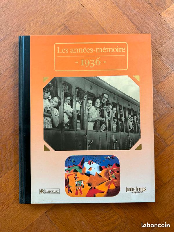 Livre - Les années mémoire 1936 (image 1)