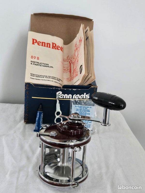 Moulinet Penn Special Senator 6/0 - Pré-bobiné - État Quasi Neuf 9/10 - Big Game USA