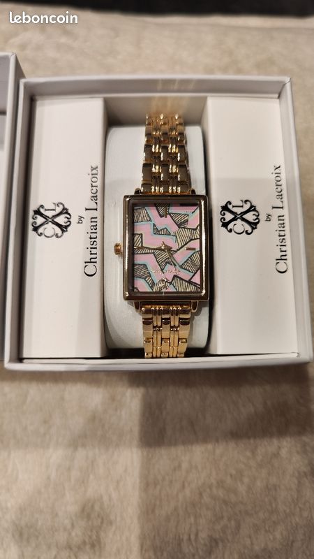 Montre femme neuve Christian Lacroix neuve Montres Bijoux