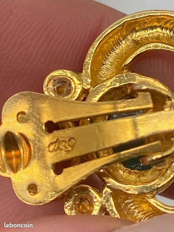 Boucles d'oreilles Scarabée Élytra - Bijoux par Caroline Arbour