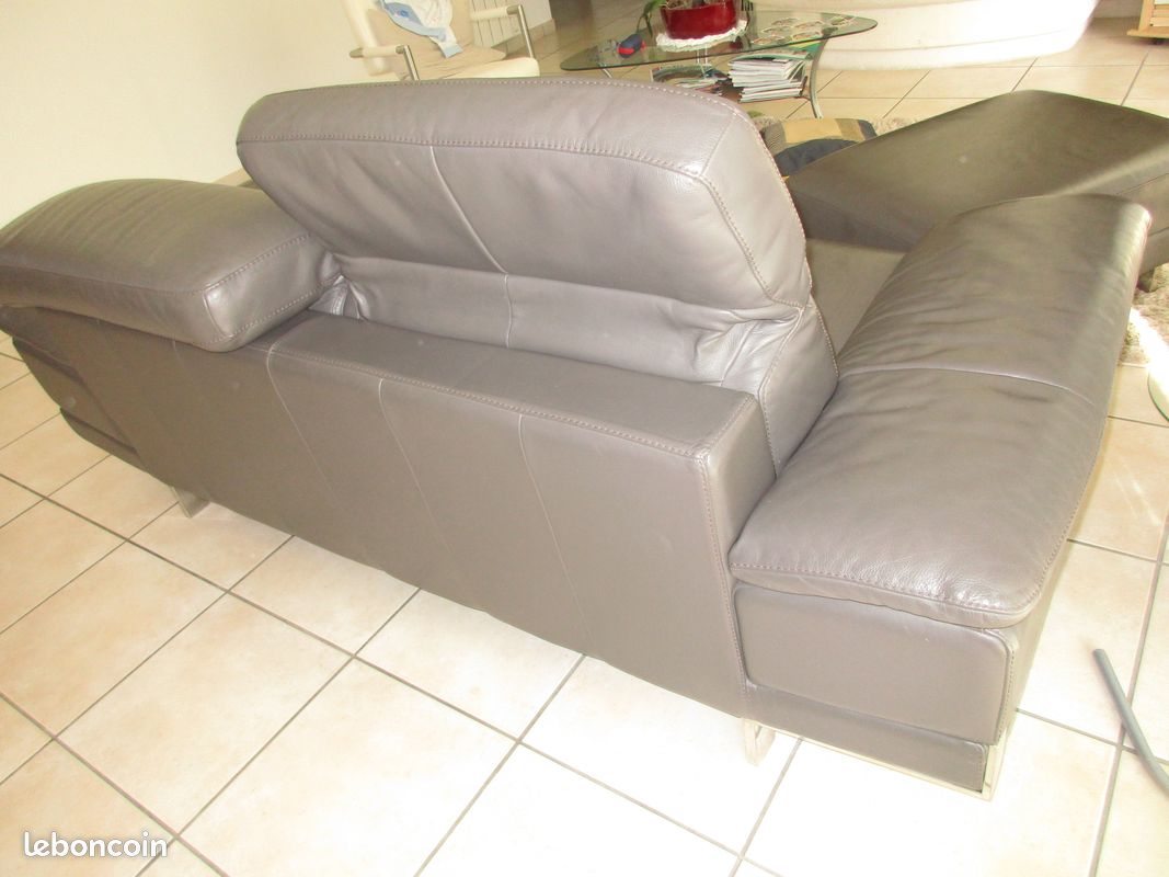 Canapé cuir (image 3)