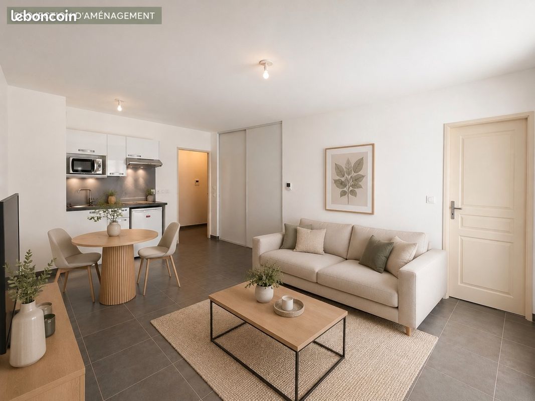 Appartement 2 pièces 44 m² · à Aix-en-Provence · 44 m² · 210 000 €