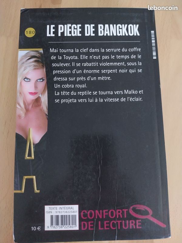 Livre roman SAS Le piège de Bangkok (image 2)