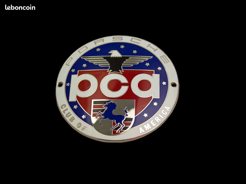 Badge émaillé PCA - Porsche Club of America (image 1)