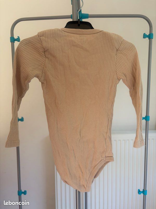 Body beige 24 mois - 92cm Kiabi 1,50 (image 7)