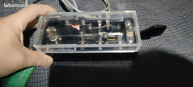 Manipulateur Hi-Mound BK 100 - Clé Morse Télégraphique Vintage - Japon