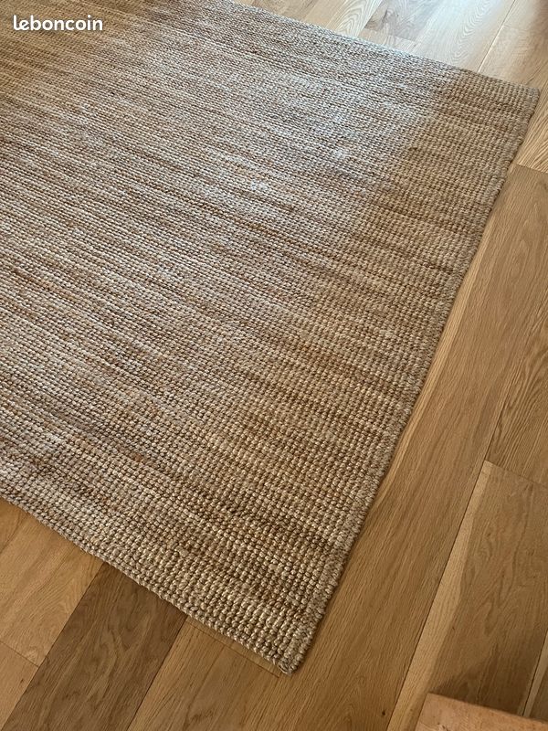 Tapis IKEA LOHALS Tissé à Plat 160x230 Cm - Couleur Naturel - Neuf