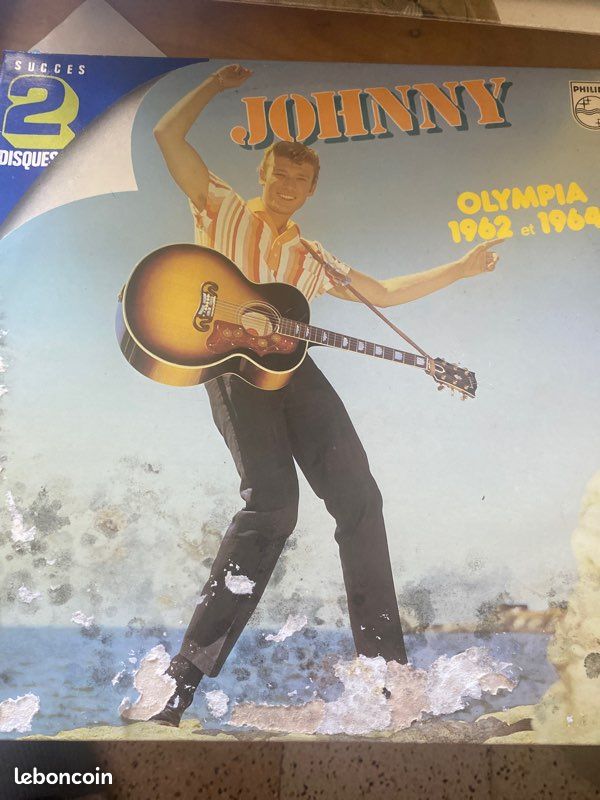 Vinyle 33 T johnny Hallyday Olympia 1962 et 1964 (image 1)