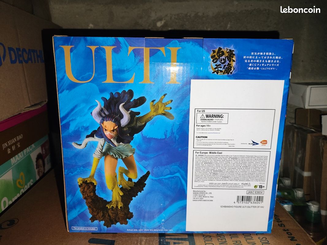 Premium AI Image | Preorder Bandai Ichibansho One Piece Glitter Ha Ulti Figure Blue 1000714 2512