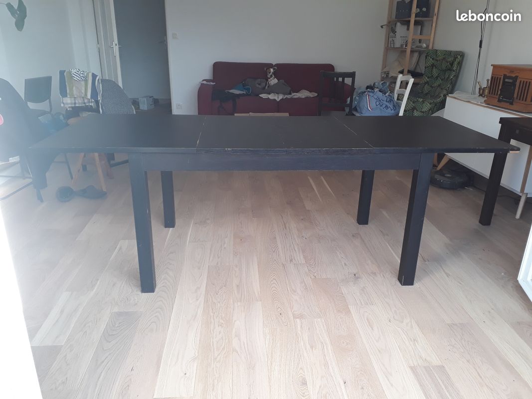 Table IKEA STEFAN LANEBERG avec 2 rallonges (image 7)