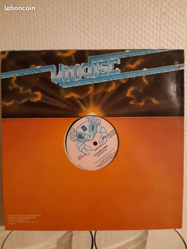Peaches tne name game vinyle maxi 45t disco funk (image 2)