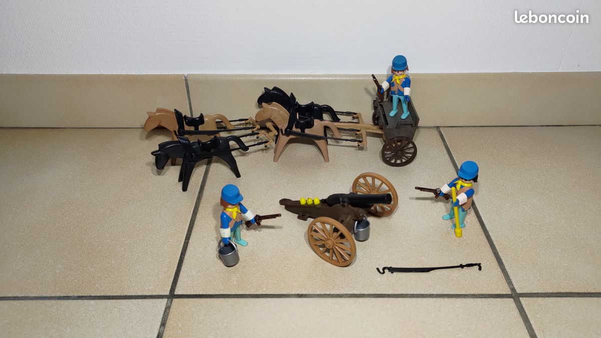 Playmobil 3420 Fort Union - En Boîte, Non Complet - Occasion