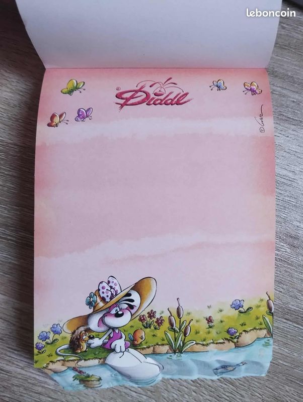 Lot De Feuilles Et Cartes Postales Diddl - Environ 150 Pièces, Occasion, Collection Vintage