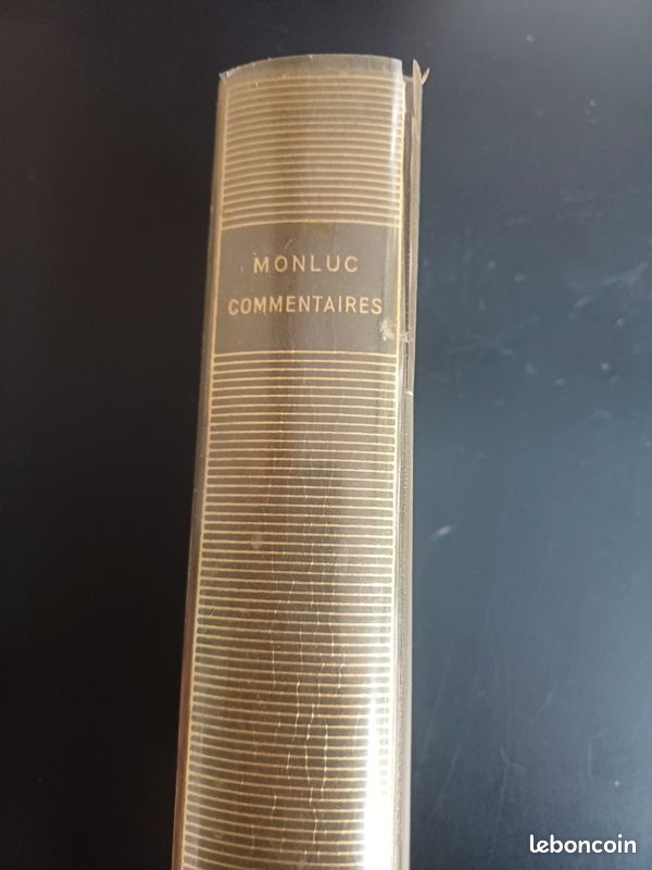 Commentaires ( 1521-1576) de Blaise de Monluc préface Jean Giono La Pléiade Gallimard 1964 (image 2)