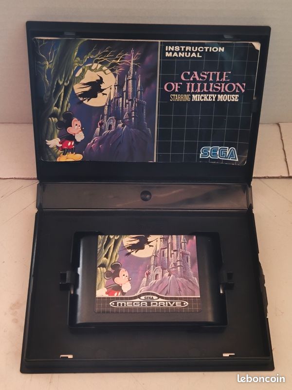 Jeux Megadrive Genesis Castle of illusion - Jeux vidéo