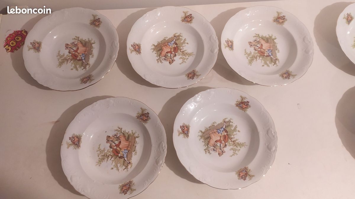Assiettes en faïence (image 2)