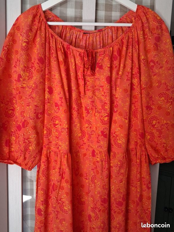 Jolie robe longue style Bohême, grande taille (image 13)